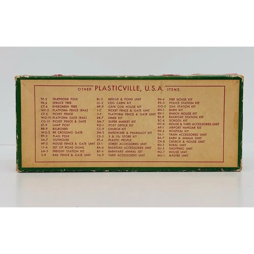 Plasticville O & S Gauge Super Market Kit SM-7 Complete w/ Box